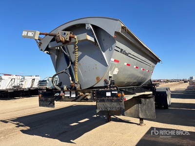 2017 Midland 16 ft T/A Lead Side Dump Trailer