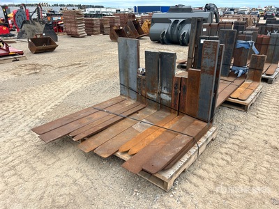 58 in Various Skid Steer Forks