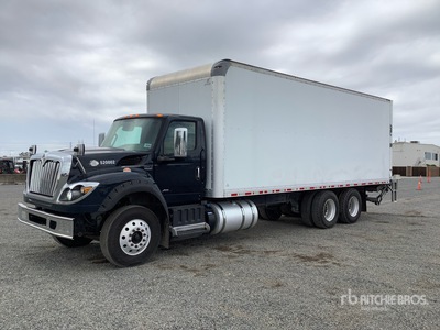 2020 International HV613 6x4 Van Truck