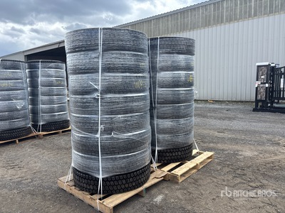 Quantity of (16) 11R22.5 GoSnow Retread Pneumatici per autocarro
