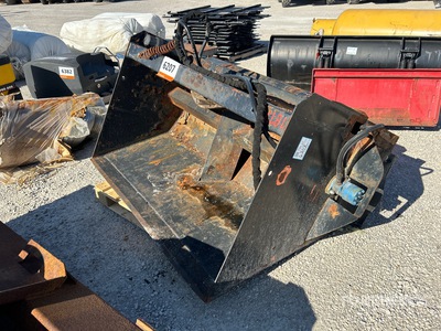 60 in Skid Steer Salt Spreader Accessorio per mini pala