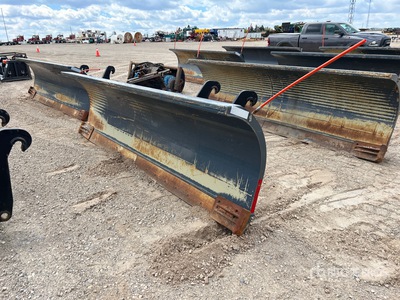 Brandt Q/C 12 ft Wheel Loader Snow Plow - Fits John Deere 524L