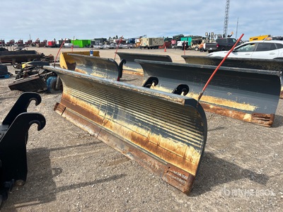 Brandt LM220 Q/C 12 ft Wheel Loader Snow Plow - Fits John Deere 524L