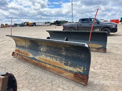 Brandt LM220 Q/C 12 ft Wheel Loader Snow Plow - Fits John Deere 524L
