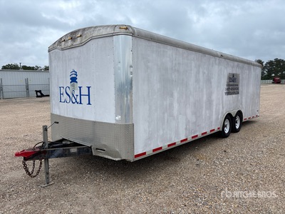 2007 Haulmark TH85X24WT2 24 ft T/A Enclosed Trailer