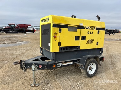 Wacker G12 11.5 kW Mobile Generator set (Inoperable)