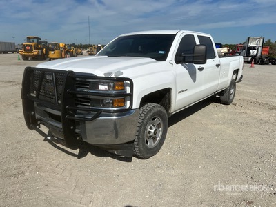 2016 Chevrolet Silverado 2500HD 4x2 Crew Cab Pickup (Inoperable)