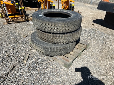 Quantity of (3) 11R24.5 Tires