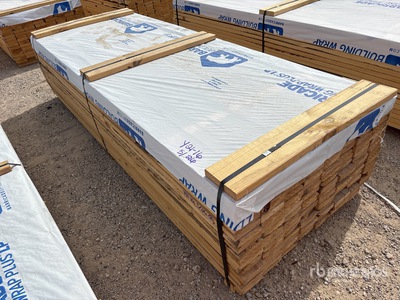 Quantity of (128) 2 in x 7 in x 10 ft Lumber