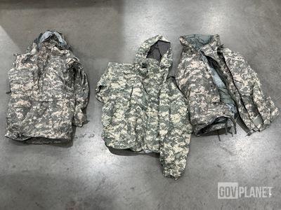 (17) Cold Weather Parkas, (41) Wet Weather Jackets & Assorted Items