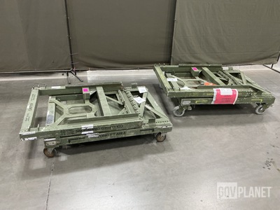 (2) Fore 13082459 Truck Dollies