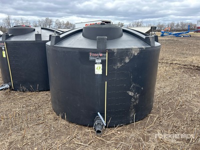 Free Form 1320 gal Heavy Water Tank