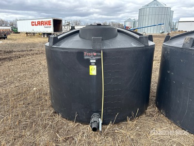 Free Form 1320 gal Heavy Water Tank