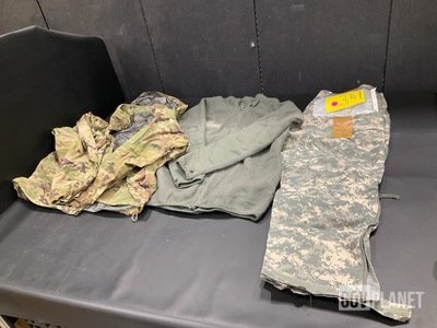 (2) Extreme Cold Weather Parka Liners, (11) Wet Weather Jackets & Assorted Items