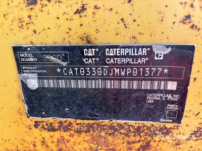 Cat 330D L Tracked Excavator