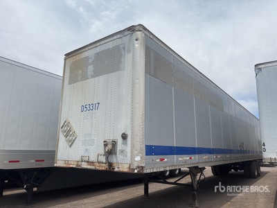2001 Wanco/Wabash 53 ft x 102 in T/A Rimorchio furgonato