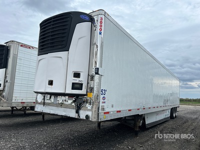 2016 Utility VS2RA 53 ft x 102 in T/A Refrigerated Trailer