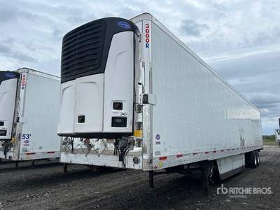 2016 Utility VS2RA 53 ft x 102 in T/A Refrigerated Trailer