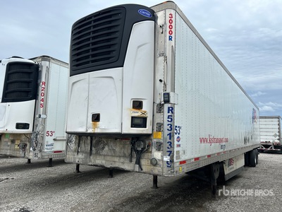 2016 Utility VS2RA 53 ft x 102 in T/A Refrigerated Trailer