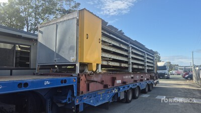 Custom Built Cascading Drying Conveyor