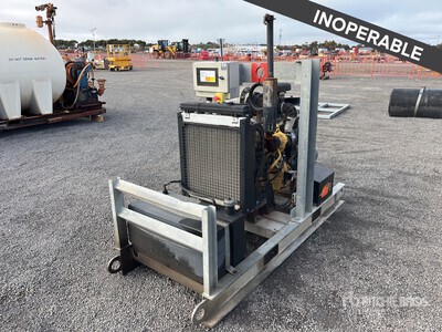 2010 Sykes MV1501C Skid-Mounted Pompe à eau (Inoperable)