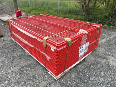 Quantity of TMG FMC29-45 10 ft x 6 ft Ogrodzenie terenu (Unused)