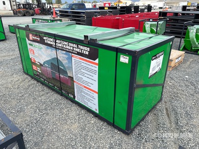 StanForge DT4041CF 40 ft x 40 ft Dual Truss مأوى الحاوية (Unused)