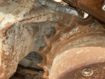Undercarriage with Left Sprocket