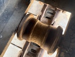 Undercarriage with Left Track Rollers