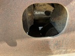 Undercarriage with Left Track Tensioner