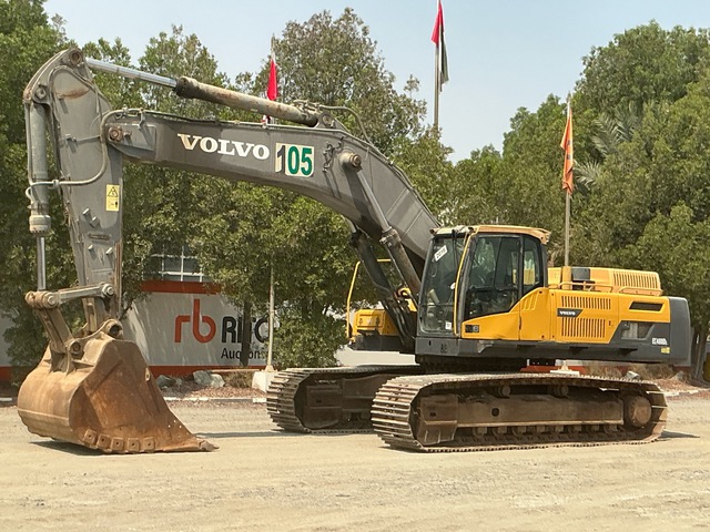 2016 Volvo EC480DL Tracked Excavator