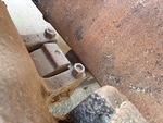 Undercarriage with Desgaste del pivote de la barra estabilizadora