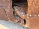 Chassis with Soportes giratorios/bujes de la cuchilla
