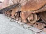 Undercarriage with Left Track Rollers