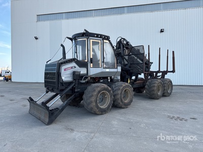 2015 Logset 5F GT 8x8 Porteur Forestier Log Forwarder