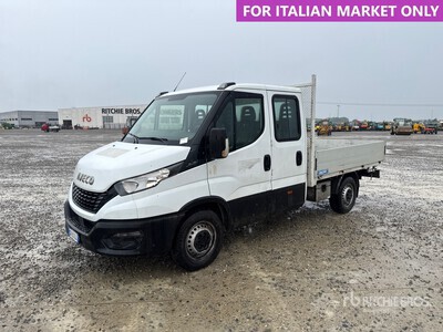 Iveco Daily 35-120 Crew Cab Flatbed Truck