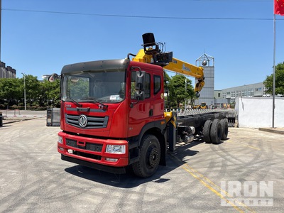 2022 XCMG SQS300 12 ton on 2022 DongFeng 6x4 Sleeper Camión Grúa