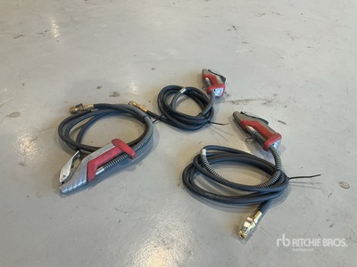 Quantity of (3) Sealey Tyre inflators
