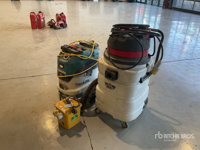 Quantity of (3) Makita/Elite Vacuum Cleaner