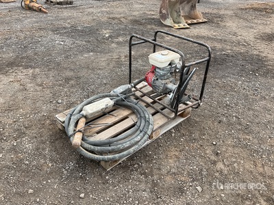 Quantity of (1) Pallets of 2 x Pokers, Honda Motor Concrete Vibrator