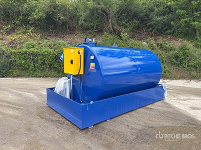 2026 Emiliana Serbatoi TF9/50 9000 L Steel Storage and Dispensing Tank with containment dike Fuel Tank (Unused)