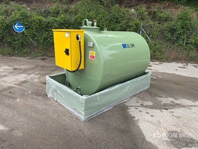 2026 Emiliana Serbatoi TF3/50 3000 L Steel Storage and Dispensing Tank with containment dike Fuel Tank (Unused)