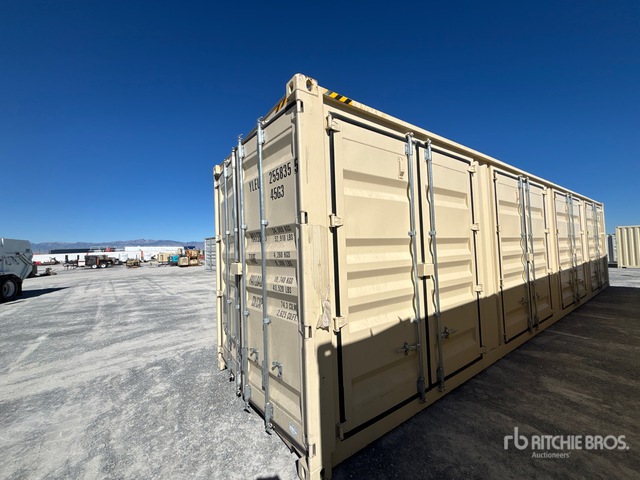 2026 40 ft High Cube Multi-Door Storage Container