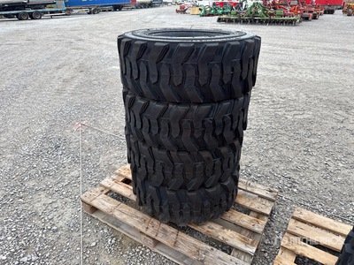 Quantity of (4) UNITEAM 12-16.5 SKS-1 TL Tyres