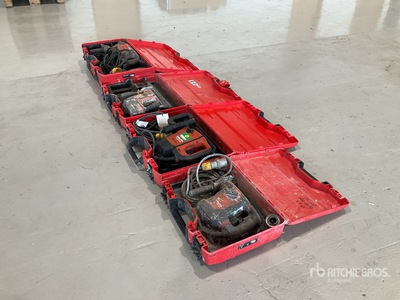 Quantity of (4) Hilti Drill