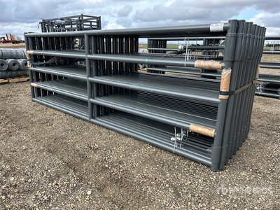 Quantity of (16) 2024 BYT MRG120 12 ft x 4 ft Cancello per recinto bestiame (Unused)
