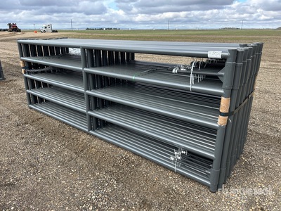 Quantity of (16) 2024 BYT MRG120 12 ft x 4 ft Cancello per recinto bestiame (Unused)