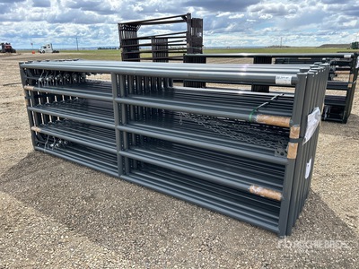Quantity of (16) 2024 BYT MRG120 12 ft x 4 ft Portail pour bétail (Unused)