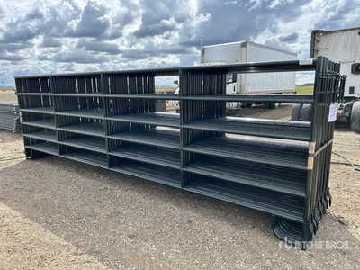 Quantity of (24) 2026 BYT PNL180 18 ft x 5 ft 6 in Panneau pour bétail (Unused)