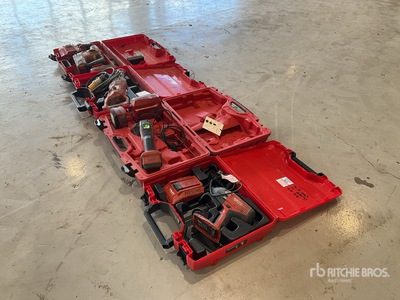 Quantity of (4) Hilti Quantity of hand tools